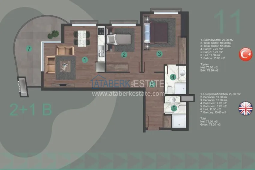 Purchase  Apartments and penthouses in a new complex at prices from the developer 13 