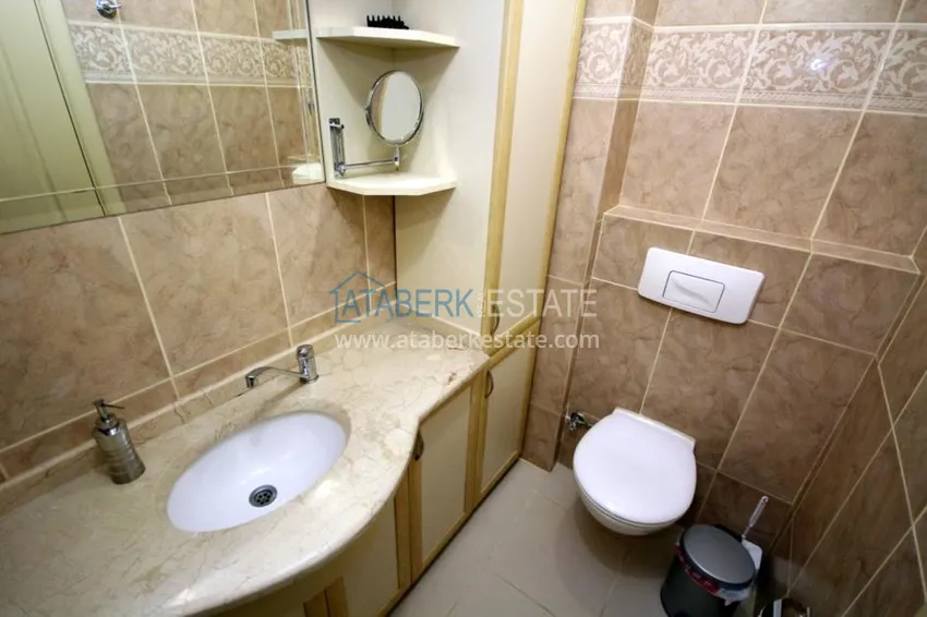 Purchase  Spacious duplex with access to the garden, located 300 meters from the sea in Kestel 6 