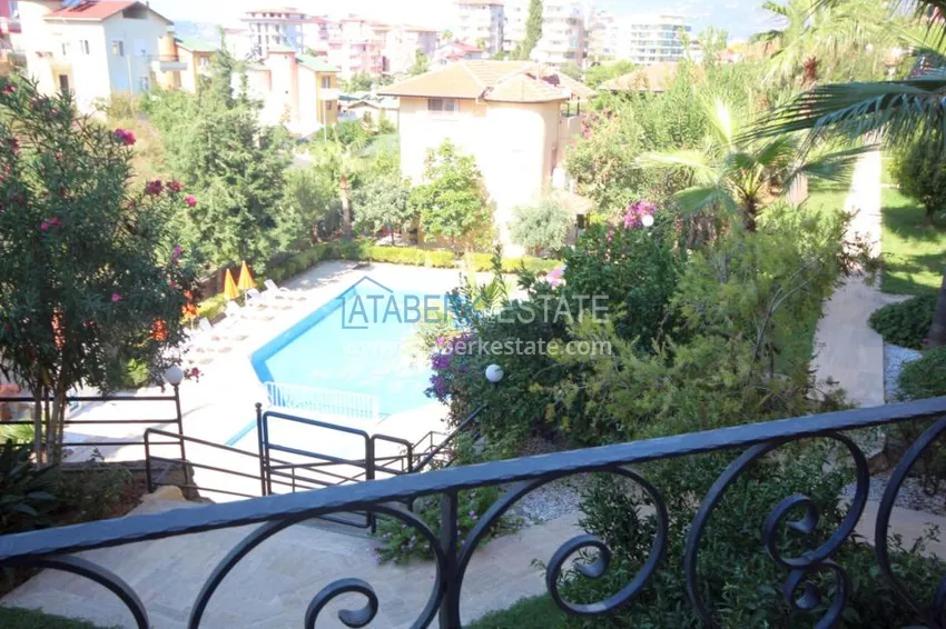 Purchase  Spacious duplex with access to the garden, located 300 meters from the sea in Kestel 8 
