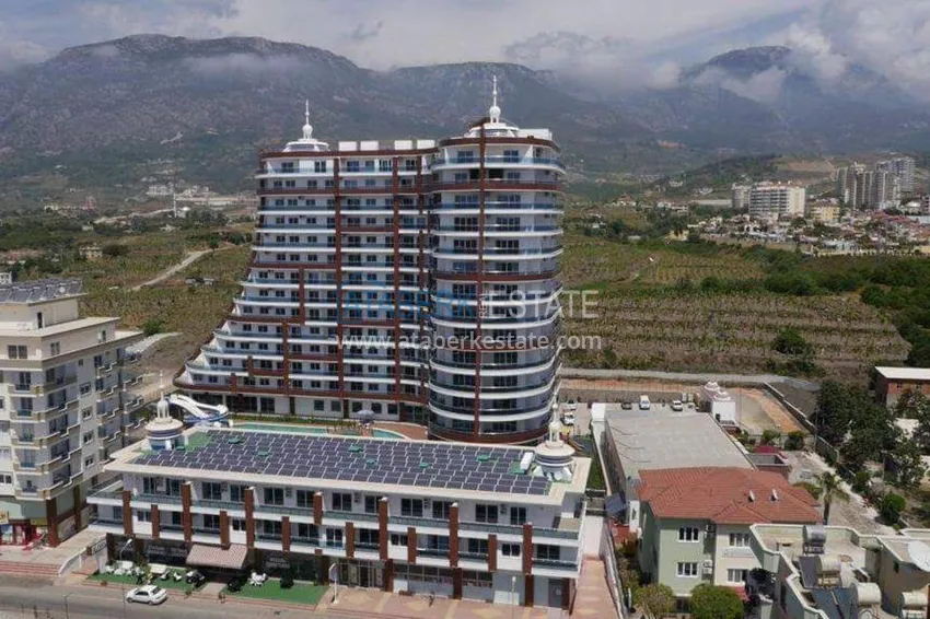Apartments of various layouts in a luxury complex at prices from the developer in Mahmutlar 14 