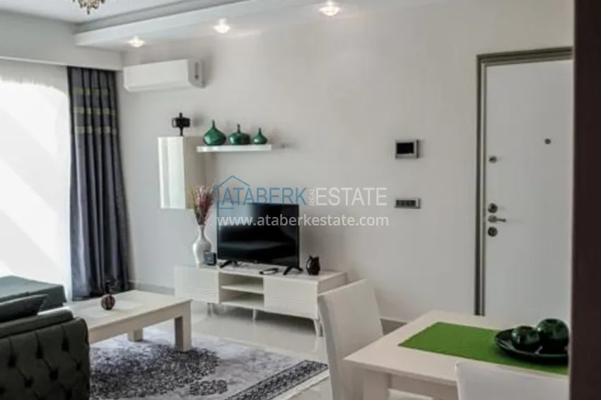 Purchase  Furnished apartment in Mahmutlar in a luxury complex 15 