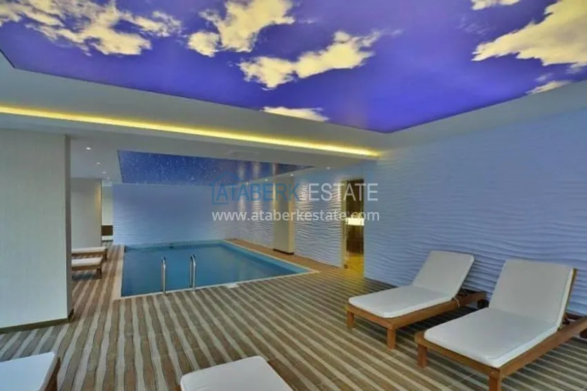 Furnished apartment in Mahmutlar in a luxury complex 17 