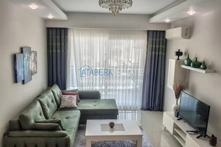 Purchase  Furnished apartment in Mahmutlar in a luxury complex 1 