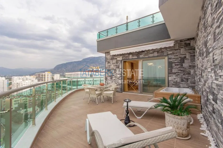 Purchase Furnished penthouse in Mahmutlar with sea view 6 