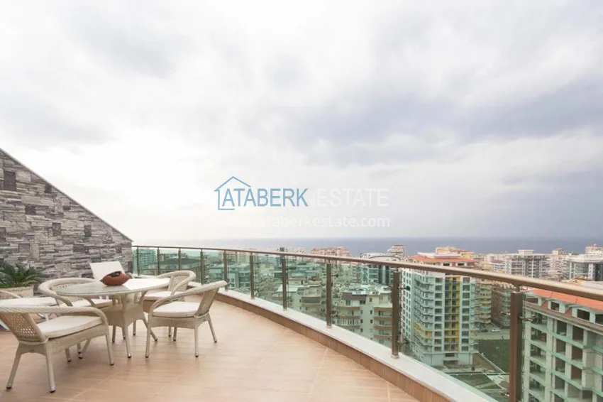 Purchase Furnished penthouse in Mahmutlar with sea view 7 