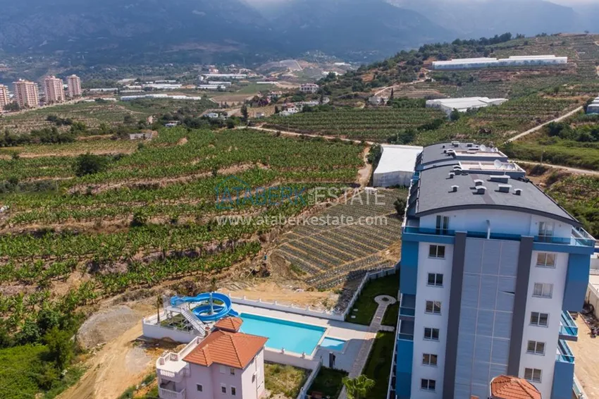 New complex under construction in Mahmutlar! 6 