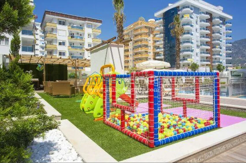 Furnished apartment for rent in Alanya, Mahmutlar district No. 43  13 