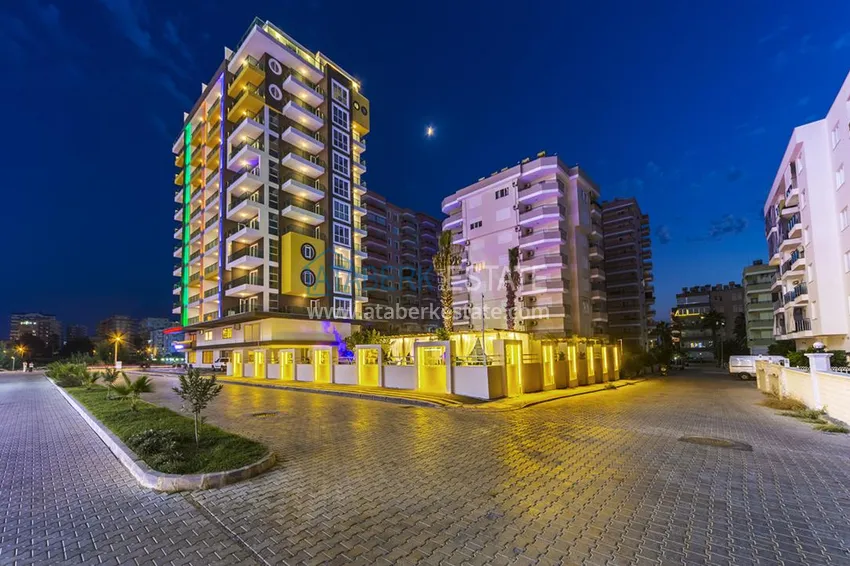 Furnished apartment for rent in Alanya, Mahmutlar district No. 43  16 