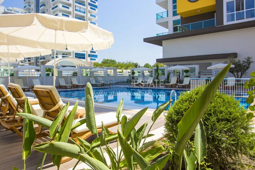 Furnished apartment for rent in Alanya, Mahmutlar district No. 43  4 