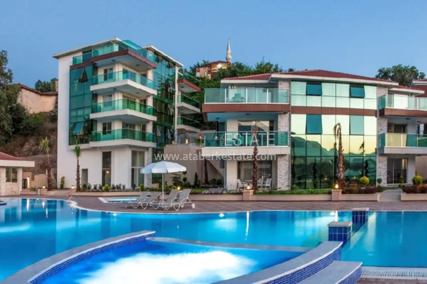 Duplex penthouse in Kargicak with furniture from the owner 5 