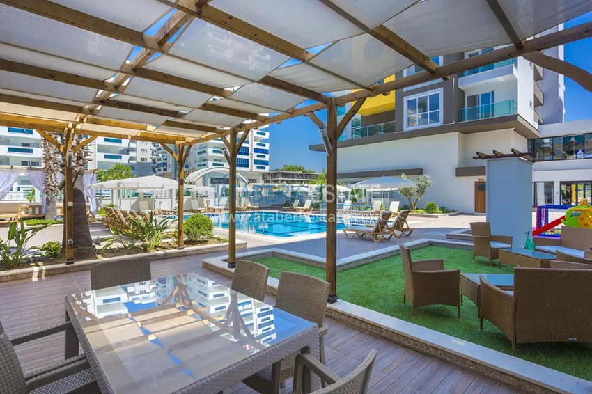 Furnished apartment for rent in Alanya, Mahmutlar district No. 43  9 