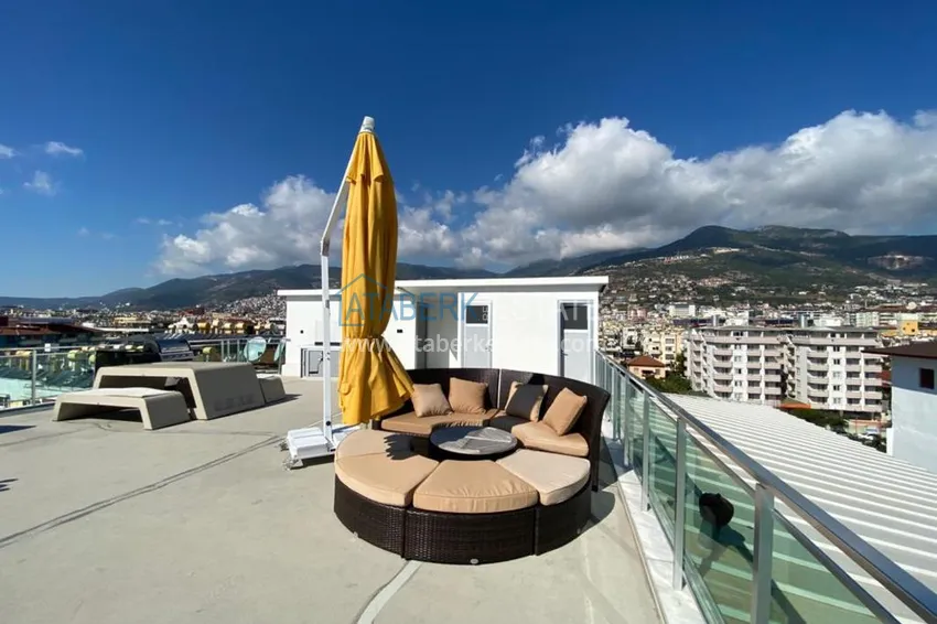 One bedroom apartment for rent in the center of Alanya — Keykubat beach area 7