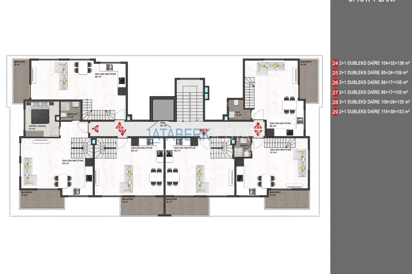 Purchase  Investment-attractive project in Kargicak, interest-free installments 6 