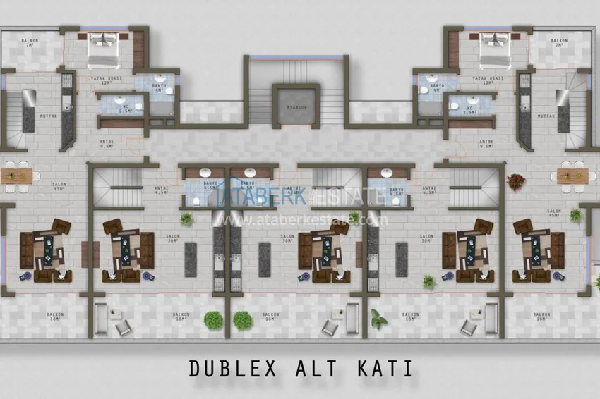 Purchase  The complex is under construction with payment by installments! 4 