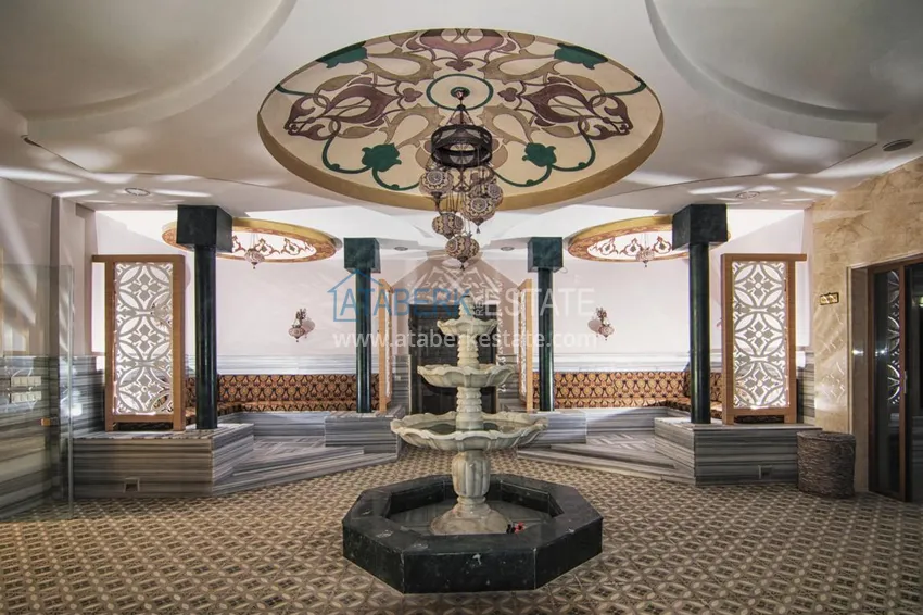 Furnished flats in Cikcilli in a luxury complex 12 