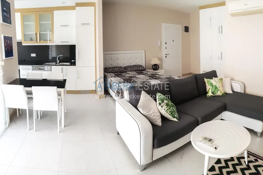 Fully furnished studio near Kleopatra beach from the owner 1 