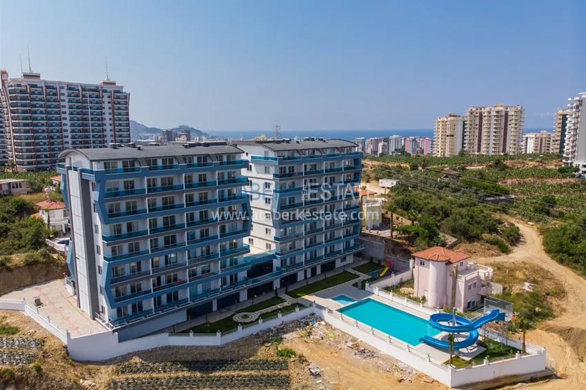 Penthouse apartment with mountain and sea views in Mahmutlar 7 