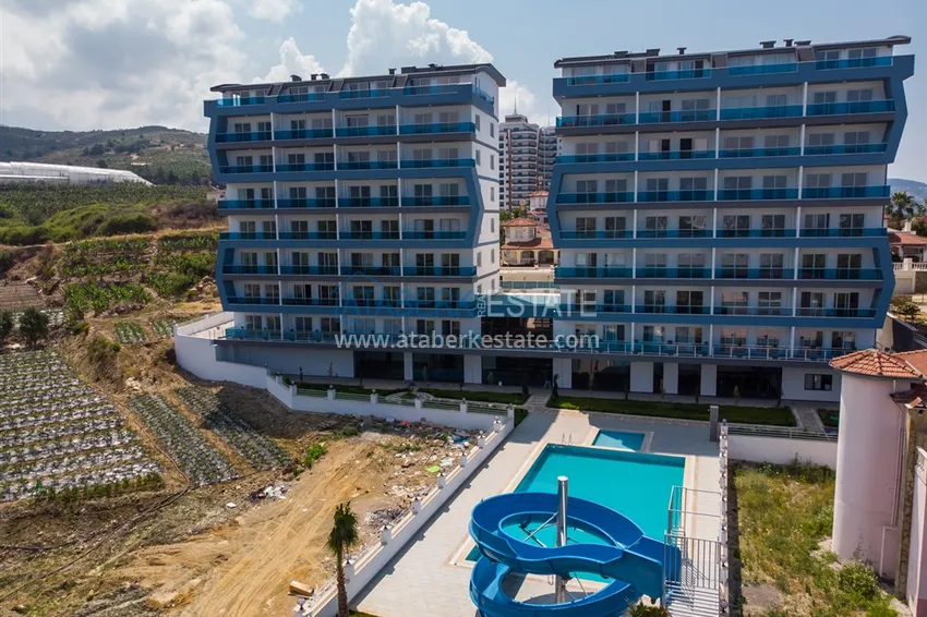 Penthouse apartment with mountain and sea views in Mahmutlar 8 