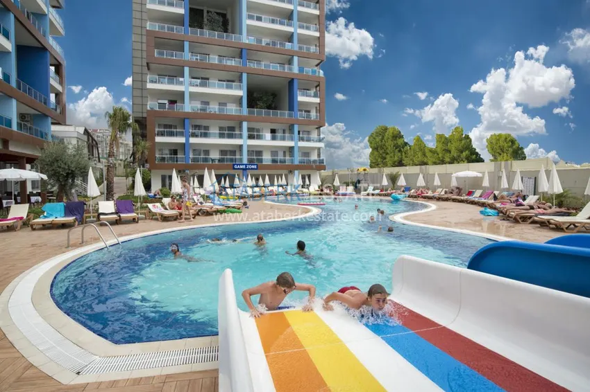 Furnished flats in Cikcilli in a luxury complex 4 