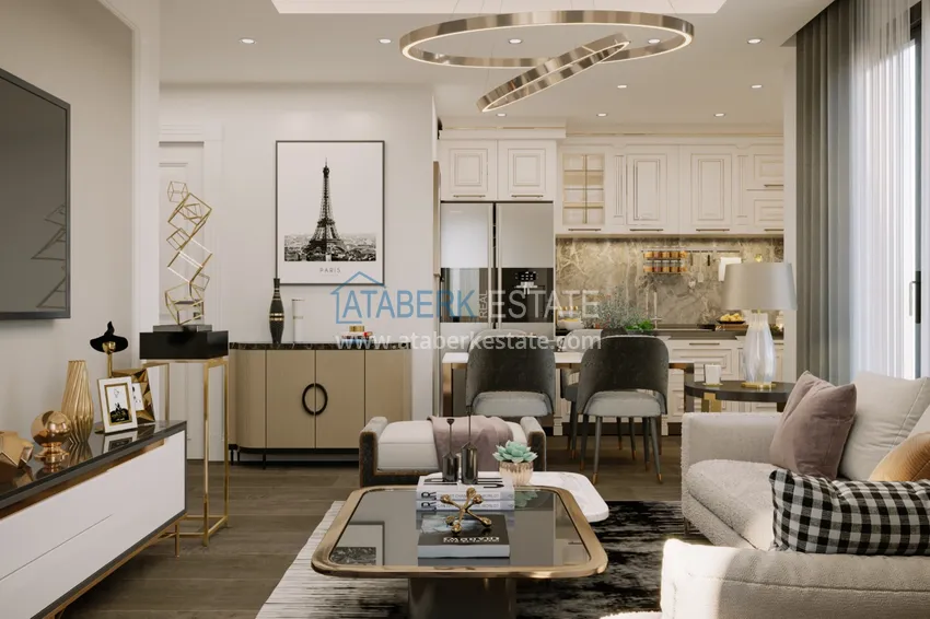 Purchase Flats and penthouses in elite complex in the centre of Mahmutlar 4 