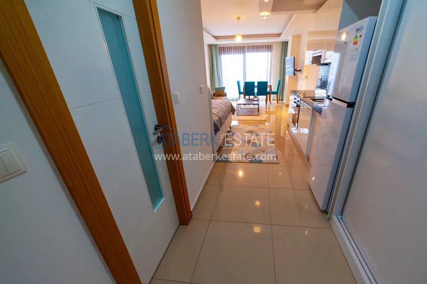 Purchase  Renting an apartment in Alanya Cikcilli district, studio B41 with a residence permit agreement 1 