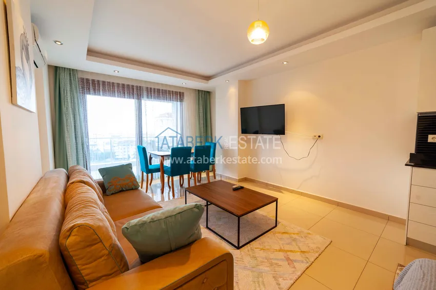 Purchase  Renting an apartment in Alanya Cikcilli district, studio B41 with a residence permit agreement 12 