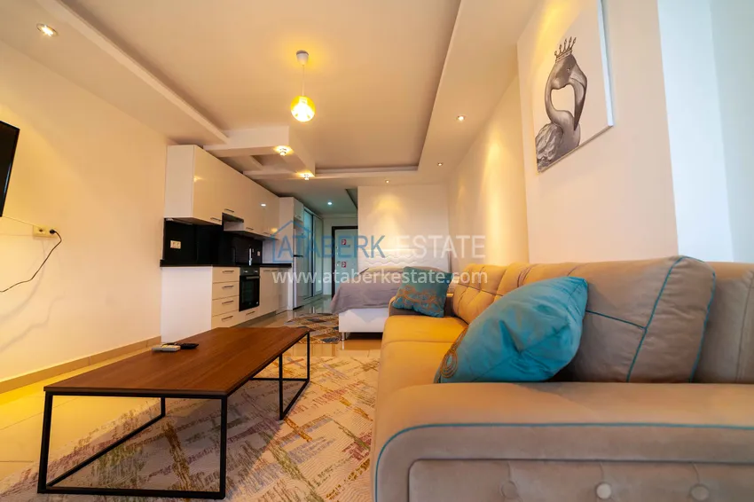 Purchase  Renting an apartment in Alanya Cikcilli district, studio B41 with a residence permit agreement 17 