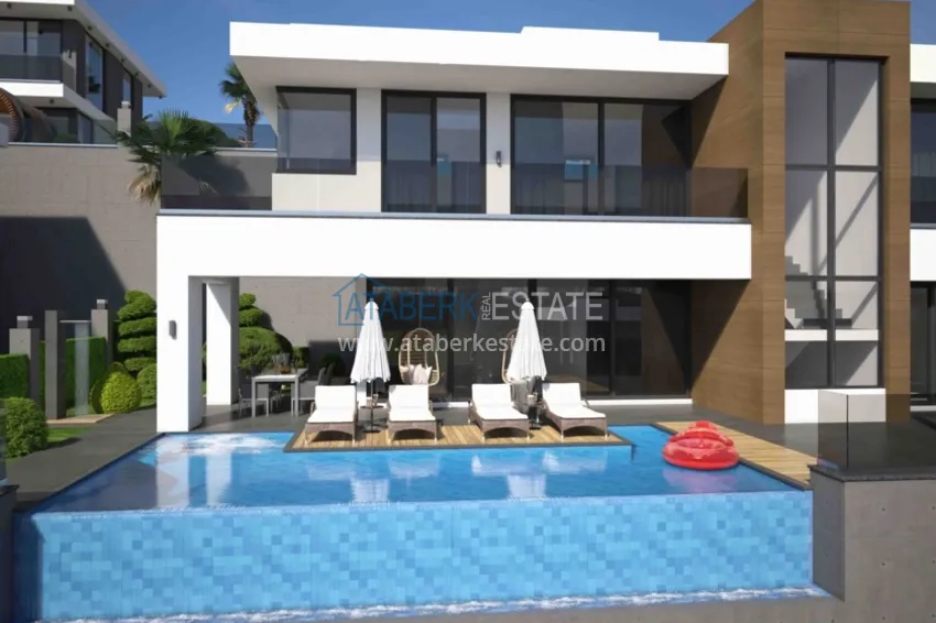 Villas in Kargicak - luxury real estate with citizenship and installments 30 