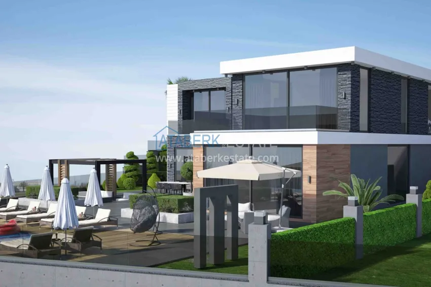 Villas in Kargicak - luxury real estate with citizenship and installments 38 