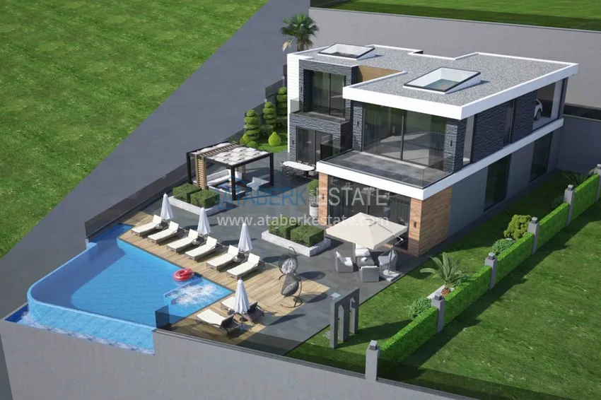 Villas in Kargicak - luxury real estate with citizenship and installments 42 