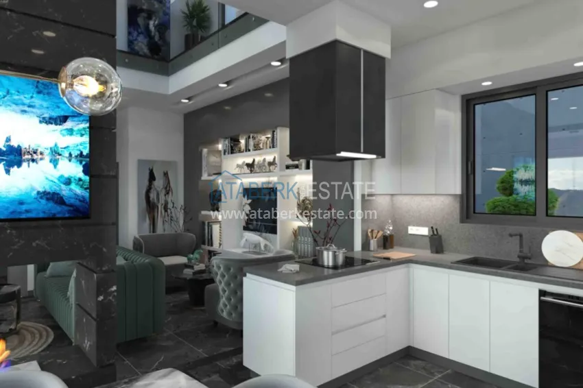 Purchase  Villas in Kargicak - luxury real estate with citizenship and installments 5 