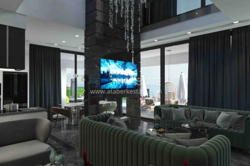 Purchase  Villas in Kargicak - luxury real estate with citizenship and installments 7 