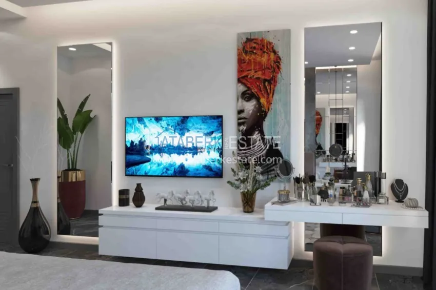 Purchase  Villas in Kargicak - luxury real estate with citizenship and installments 10 