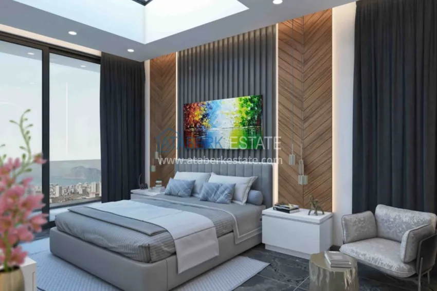 Purchase  Villas in Kargicak - luxury real estate with citizenship and installments 17 