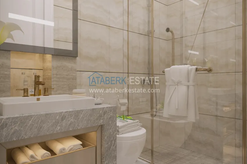 Purchase Flats and penthouses in elite complex in the centre of Mahmutlar 8 