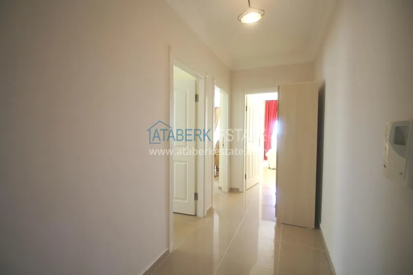 Purchase Furnished flat with a glazed balcony and a partial sea view in Cikcilli 1 