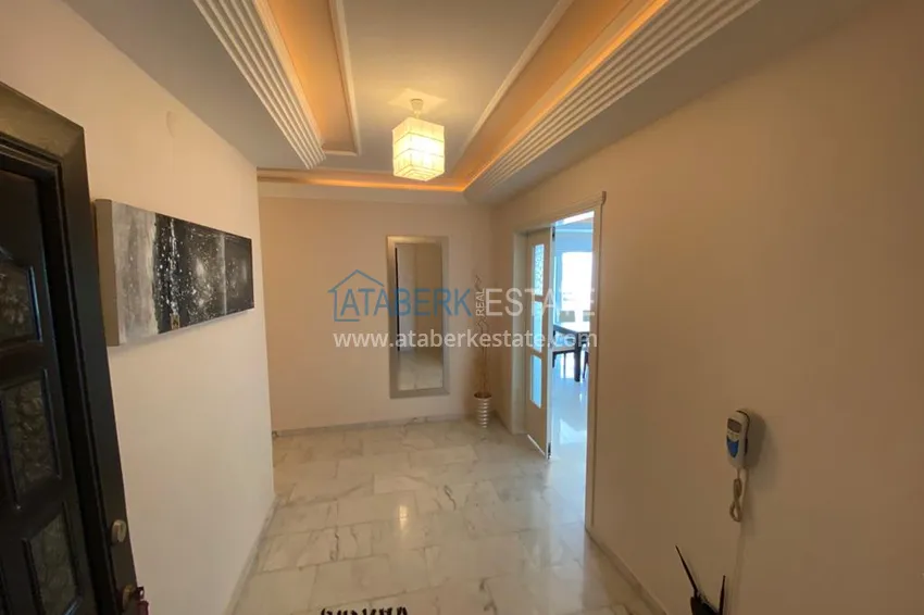 Purchase  Furnished flat with a sea view on the coast line of Tosmur in the complex  3 