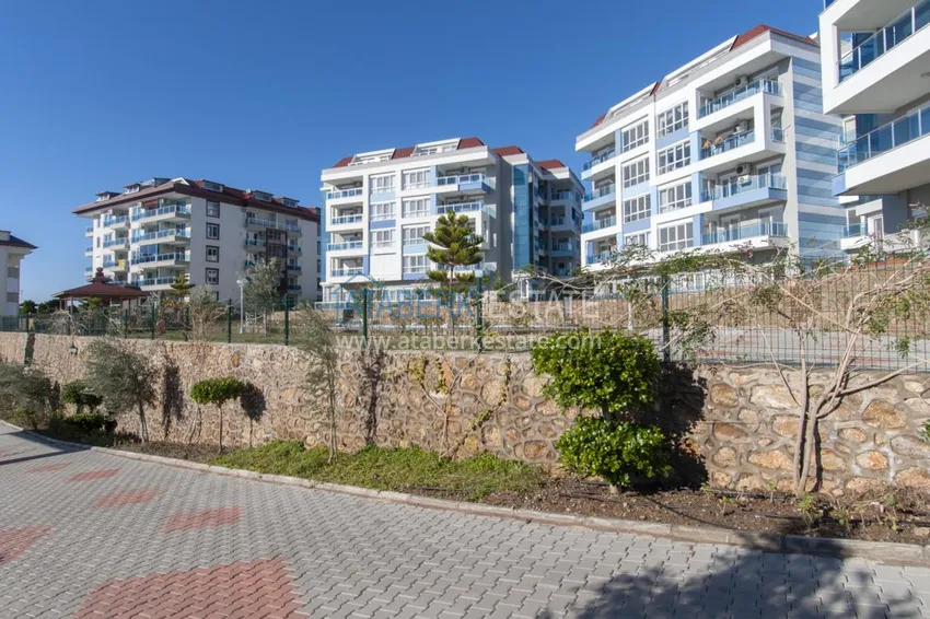 Flats in Kestel on different floors with  separate kitchens in a comfortable complex  6 
