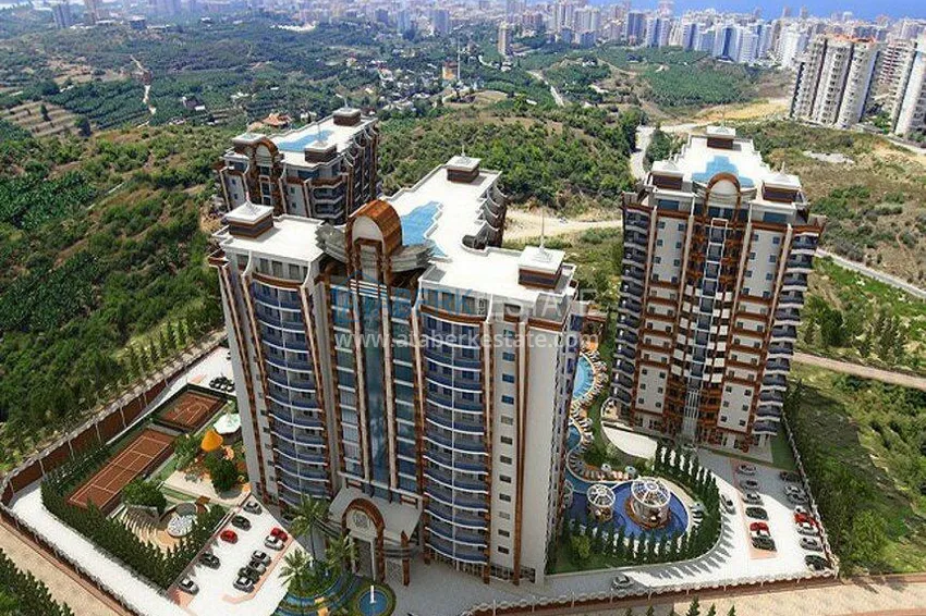 Furnished duplex with views in Mahmutlar 7 