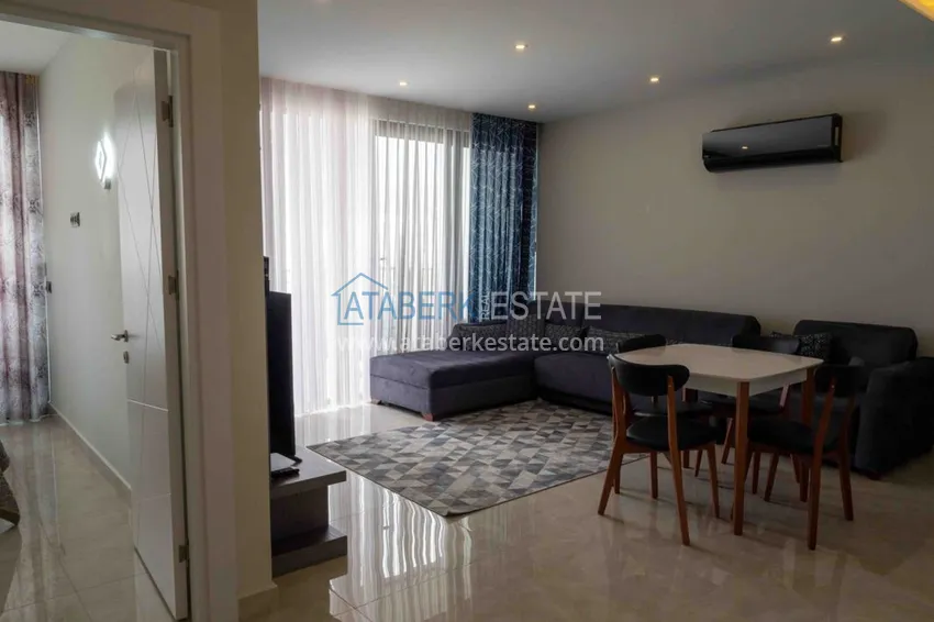 Purchase Furnished flat with mountain and sea views in Mahmutlar 1 