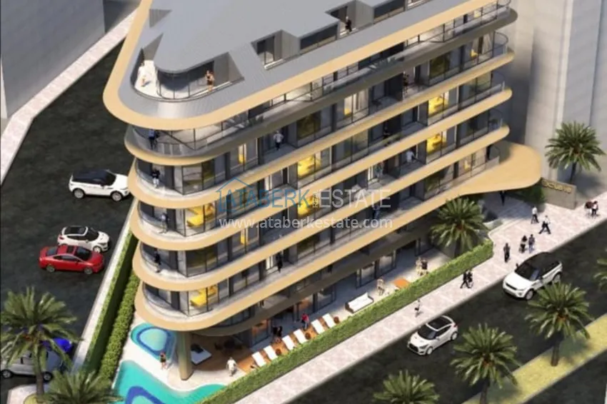 Apartments and penthouses in the centre of Alanya , Kleopatra side  2 