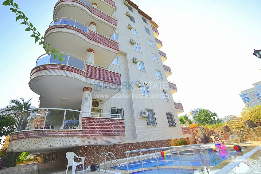 Furnished two bedroom apartment in a residential complex in Mahmutlar  1 