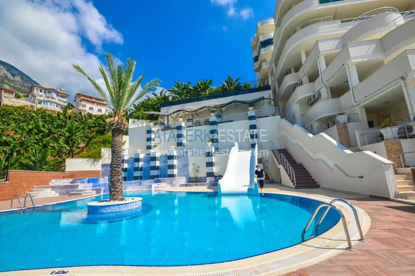 Furnished apartments with a sea view and a Jakuzzi on balconies 1 