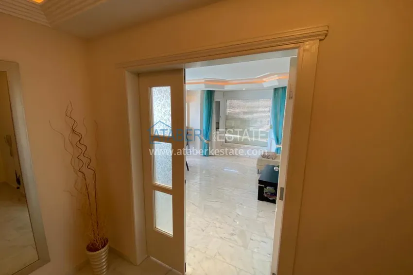 Purchase  Furnished flat with a sea view on the coast line of Tosmur in the complex  4 