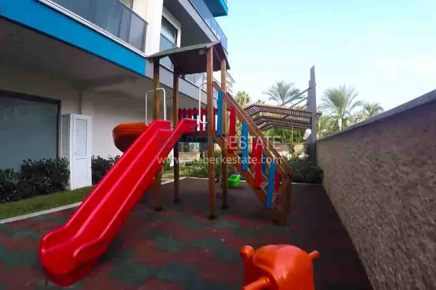 Furnished flat with mountain and sea views in Mahmutlar 10 