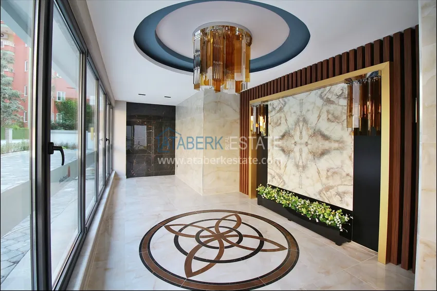 Flat with a sea view in a new complex on the coast  18 