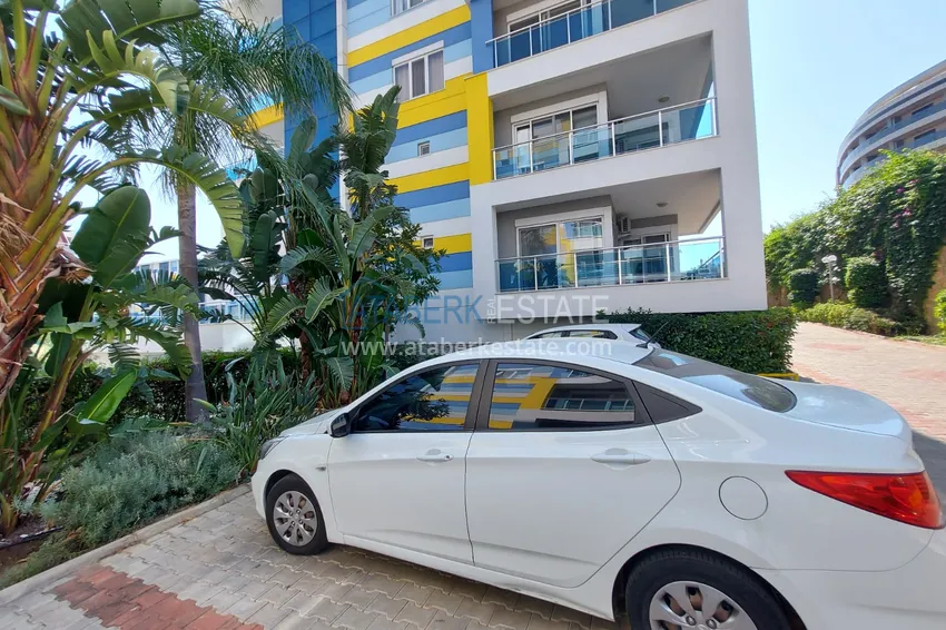 Flat in Kestel with a partial sea view in a comfortable complex  10 