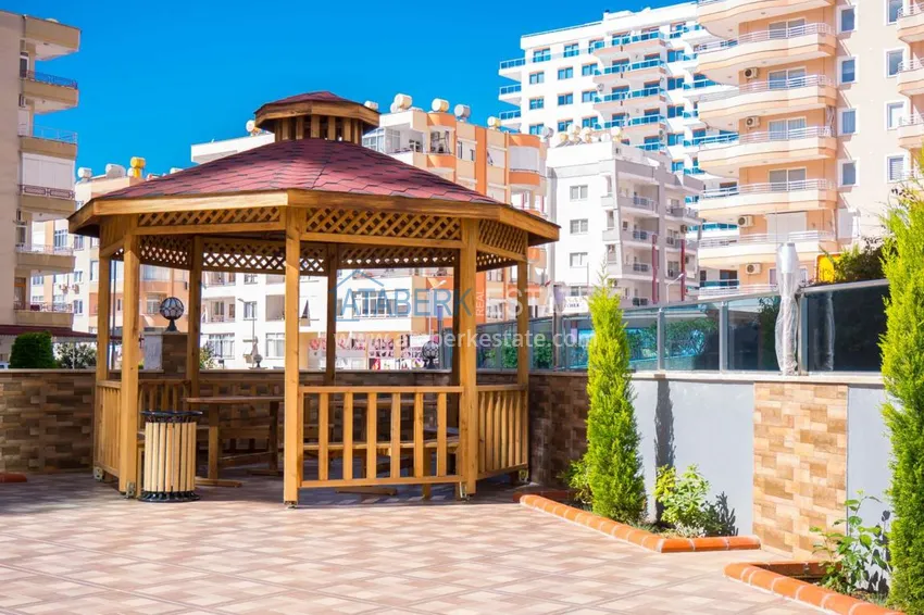 Furnished penthouse in elite complex in Mahmutlar 9 