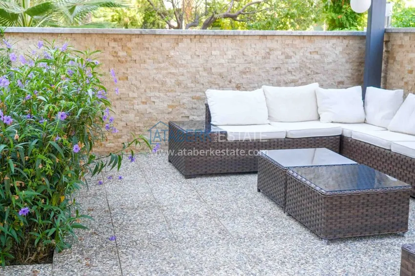 Furnished flat with mountain and sea views in Mahmutlar 11 