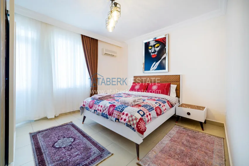 Purchase Furnished flat with sea views in Mahmutlar 10 